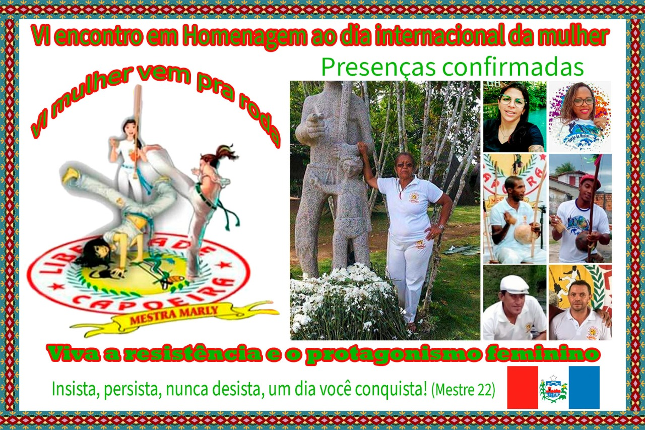 Evento de Capoeira Angola homenageia as mulheres